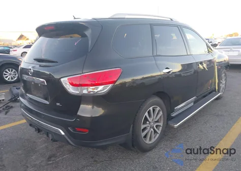 2015 Nissan Pathfinder Sl z USA, uszkodzony, nr VIN 5N1AR2MNXFC661663